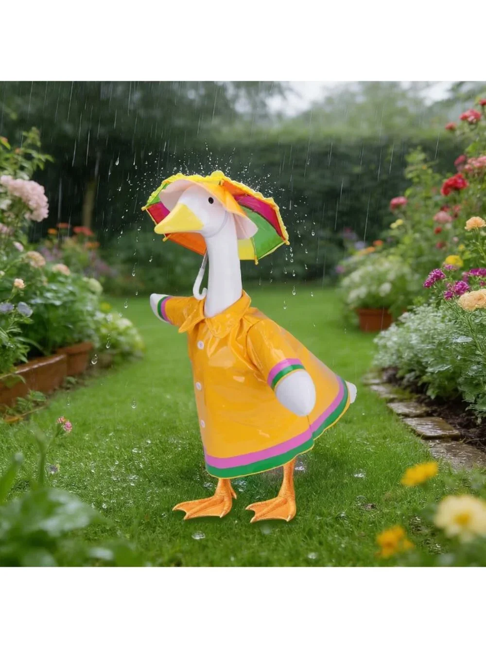 12-Piece Porch Goose Outfit Set | Holiday, Spring & Seasonal Decor for Lawn